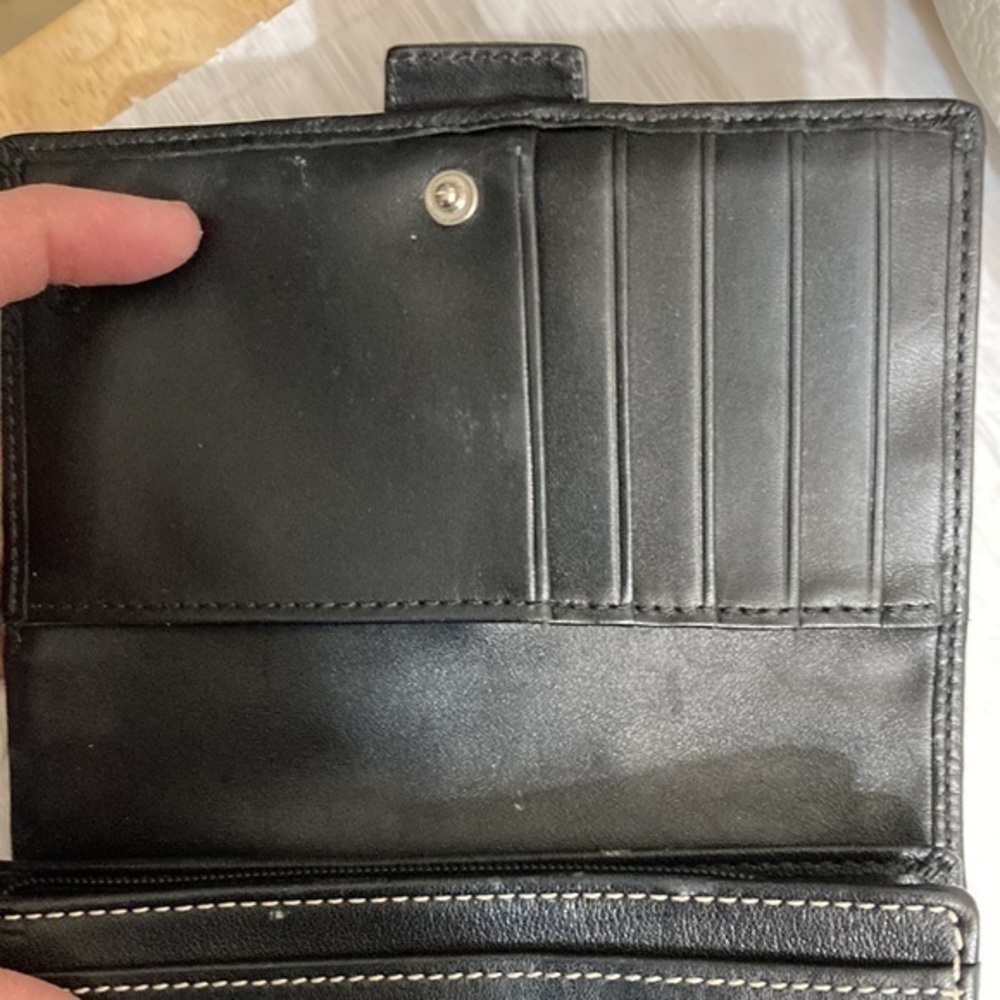 Coach black Leather Soho wallet - Picture 10 of 12